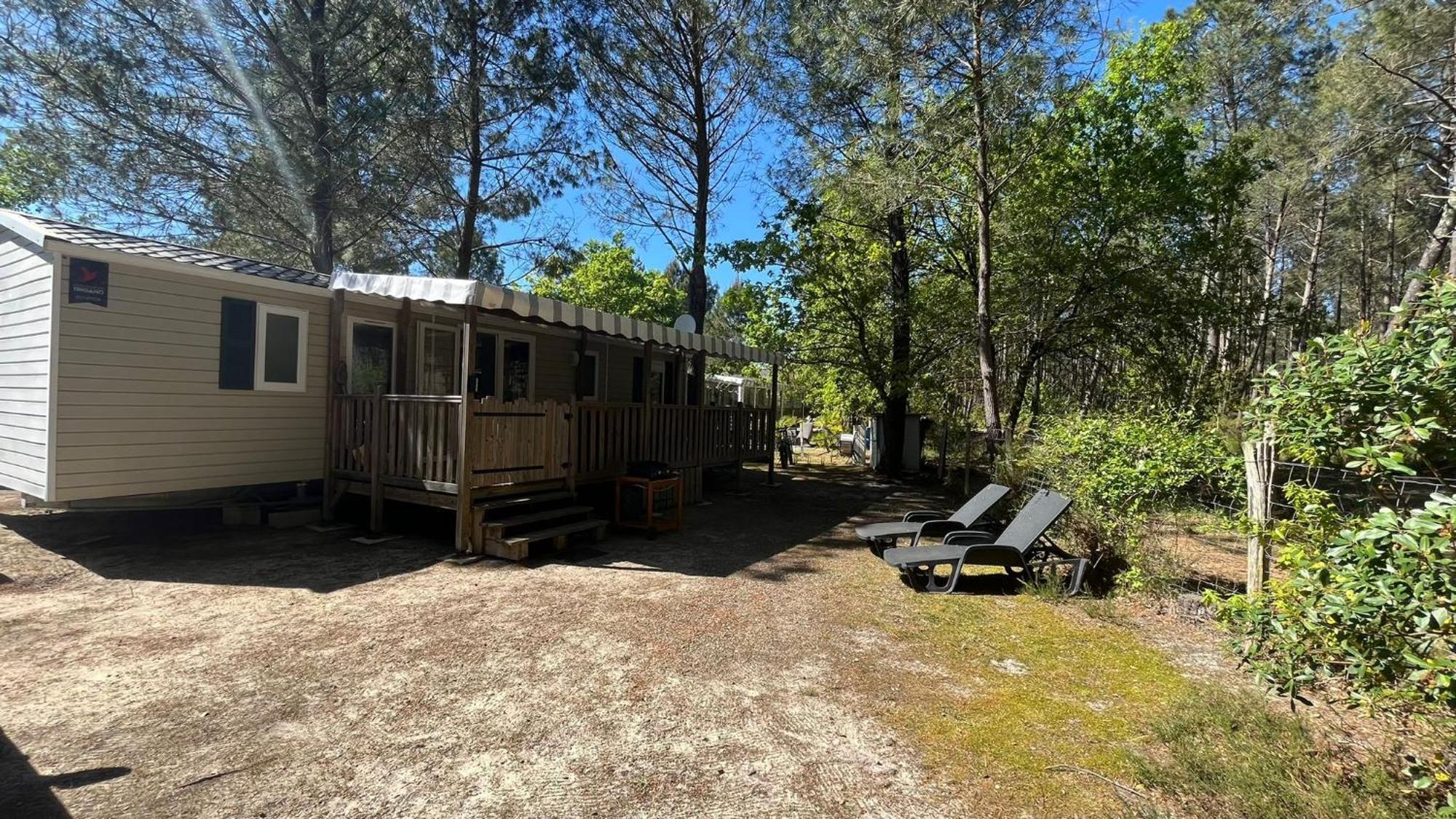 Sbvacances Mobil Home 3Ch 2Sdb Sur Magnifique Emplacement Avec Vue Sur La Foret Des Landes Saint-Julien-en-Born Exterior photo